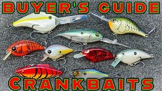 BUYER'S GUIDE: CRANKBAIT FISHING ( Squarebill, Deep Diver, Lipless, Rods )