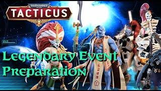 How to prepare for ALL Tacticus Legendary Events