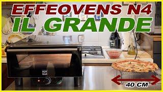 Effeovens N4, the small electric oven for giant pizzas