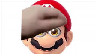 Mario getting petted