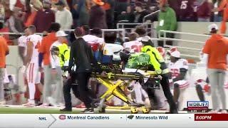 VT Coach Speaks About Injured LB Gabe Williams' Father