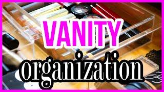 SAHM Luxury Vanity Organization and Tour: How to Organize Bathroom Makeup