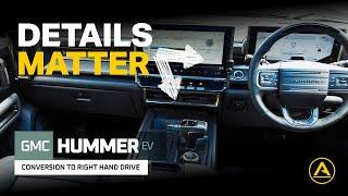 Converting Hummer EV SUV to right-hand drive | What You Need to Know?