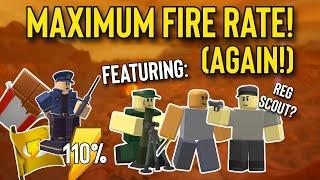 Maximum Fire Rate Possible! (Again!) | Tower Defense Simulator (Roblox)