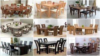 Dining Table: 100 Latest Wooden dining table & chair design | Modern Dining Table Set - 2025