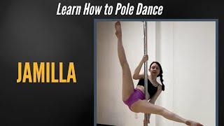 Jamilla - Pole Dance Tutorial | Learn Pole Dance Inverts and Tricks - PolePedia