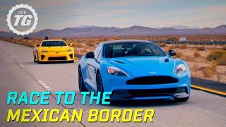 Race to the Mexican border | Top Gear Series 19 | BBC