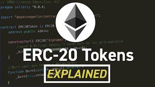 ERC20 Tokens - Explained | How Tokens are Created