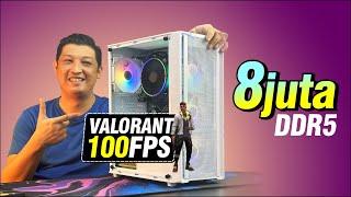 @534 RAKIT PC GAMING masa depan DDR5 bisa 5thn tanpa UPGRADE | AMD Ryzen 7600x