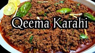 Beef Keema Karahi Recipe || چٹپٹی بیف قیمہ کڑاہی || Keema Kadahi || how to make keema karahi