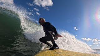 Surf session with Jeff, Blake and Steve October 8, 2024 Old Orchard Beach