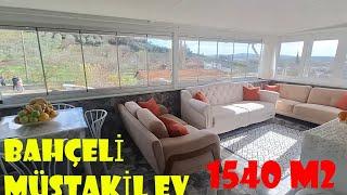 Satılık Bahçeli Müstakil Ev 1540 m2 Masrafsız Yapı Mutlaka izle