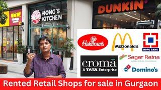 Pre leased Retail Shops for sale in Gurgaon - Reach 3 Roads