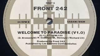 Front 242 - Welcome To Paradise - RED RHINO EUROPE