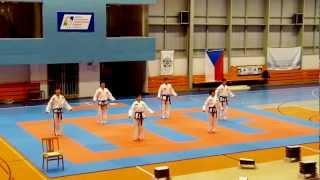 North Korea DPRK Taekwon-do ITF Demo.