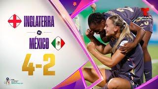 Highlights & Goals: Inglaterra vs. México 4-2 | Copa Mundial Femenina Sub-17 | Telemundo Deportes