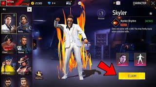 SKYLER AWAKING  FIRE SKILL  CLAIM AMAZING CHARACTER  FREE FIRE