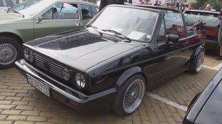 Volkswagen Golf Mk1 Cabriolet Sportune Car (1991) Exterior and Interior