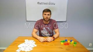 Macierz 0-50 - ucz się z domu |  #uczsiezdomu.pl