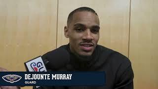 Dejounte Murray Interview | Pelicans-Knicks Postgame 12/1/24