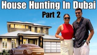 HOUSE HUNTING in Dubai Part 2 || Dream car Porsche || DUBAI VLOG @Manpreetkaurdxb  &  @jaisinghdxb