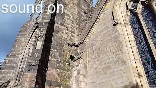 LISTEN to the bells ! St Laurence's Church, Chorley, over 800 years old UK wild nature outdoors