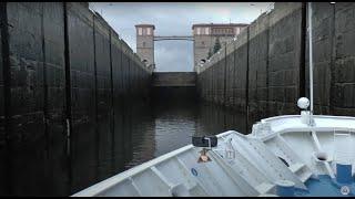 Look Inside a "Boat Lift" Lock - Russia River Cruise