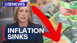 Finance Minister on inflation figures falling to 2.8 per cent | 9 News Australia