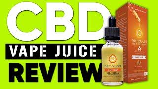 CBD Vape Juice Review - Hemp Lucid