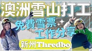 【澳洲雪山攻略&福利大公開！】真打工度假！邊上班邊滑雪的超爽工作~