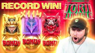 RECORD WIN on the *NEW* TORII TUMBLE!! MAX BET BONUS!! (Bonus Buys)