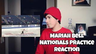 Mariah Bell FS Practice US Nationals 2020 (Reaction)