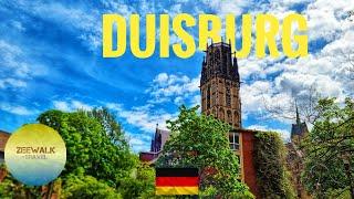 Walking in Duisburg/Germany 【4K】 Spring Walk ـ  Central city (May 2021).