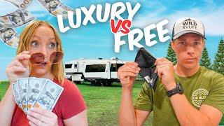 We Tried Luxury vs. Free Florida RV Living