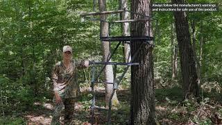 RTLS-503 - Realtree 15' Two Person Ladderstand