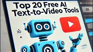 Top 20 Text to Video AI Tools For Free | Generate Videos By Text | Best FREE AI Video Generator