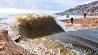 We Made The World's BIGGEST RIVER WAVE