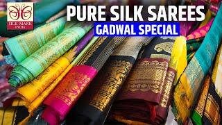 Pure Gadwal Silk Sarees ( Cotton / Silk / Sico / Tissue / Kota ) Wholesaler in Kolkata, Barabazar