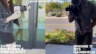 Split View Using DJI Ronin-S VS iPhone 11