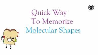 Easy Way to memorize Molecular Shapes