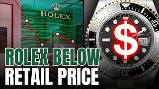 Surprising Rolex Deals Below Retail Price