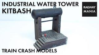 Industrial Water Tower Kitbash - Model Railway Mania