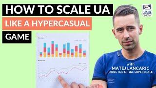 How to scale UA like a hypercasual game with Matej Lancaric Director of UA, SuperScale