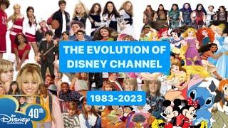 THE EVOLUTION OF DISNEY CHANNEL (1983-2023) | DISNEY CHANNEL 40TH ANNIVERSARY COMPILATION VIDEO