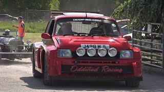 Retro Cars Leaving a Car Show (Classic & Performance Car Show at Ripley Castle)!!!