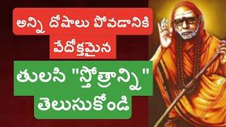 అన్ని దోషాలు పోవడానికి వేదోక్తమైన "తులసి స్తోత్రాన్ని" తెలుసుకోండి, @Sannidhimahima2498