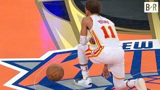 Trae Young Pretends to Roll Dice on Knicks Logo After Advancing to Vegas | 2024 NBA Cup