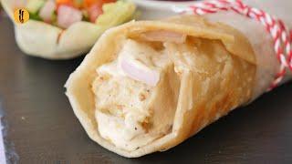 Malai Boti Paratha Roll Recipe By Food Fusion (Ramzan Special)