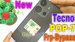 Tecno Pop 7 (BF6 ) Frp Bypass | Tecno Pop 7 Pro FRP Bypass And Google Account Remove New Trick 2023