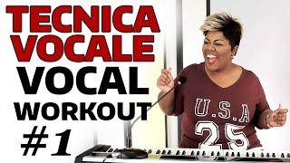 Cheryl Porter Vocal Workout - Voice agility, linking registers and vowels